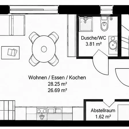 Apartmán Easystay Premium Apartments, Neubau, Buchbar Ab 2027, Self-check-in *
